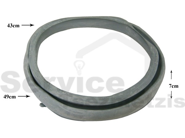 Gallery image 1 of ΛΑΣΤΙΧΟ ΠΟΡΤΑΣ ΠΛΥΝΤΗΡΙΟY ΡΟΥΧΩΝ SIEMENS BOSCH BALAY 9KG 00246270