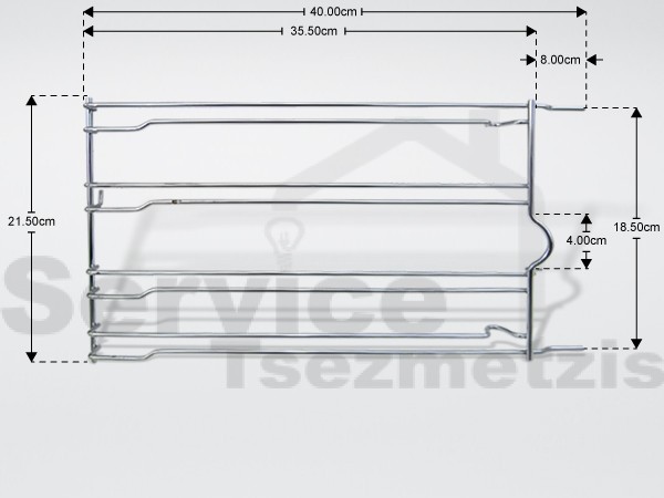 Gallery image 1 of ΠΛΑΙΝΗ ΣΧΑΡΑ ΚΟΥΖΙΝΑΣ ΔΕΞΙΑ SMEG 8485590802