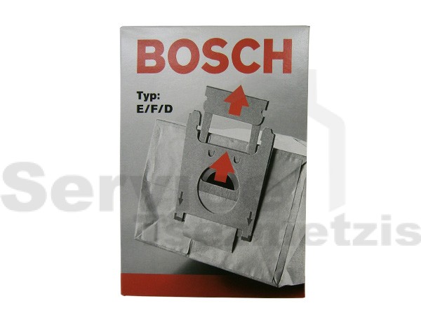 Gallery image 1 of ΣΑΚΟΥΛΑ ΣΚΟΥΠΑΣ SIEMENS BOSCH TYPE E/F/D ORIGINAL SET 5 ΤΕΜ + 2 ΦΙΛΤΡΑ