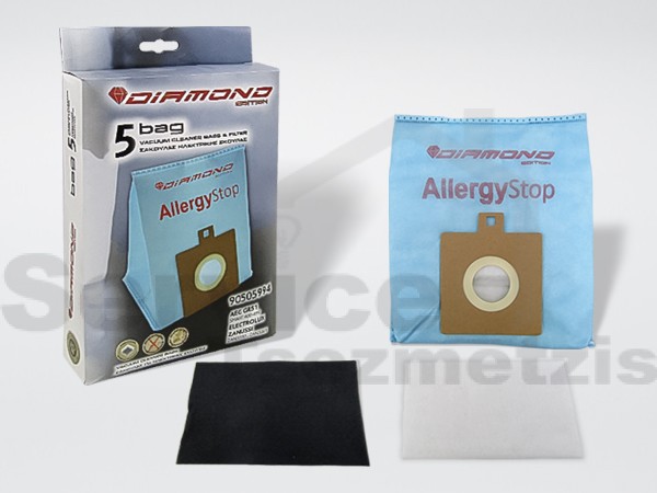 Gallery image 2 of ΣΑΚΟΥΛΑ ΣΚΟΥΠΑΣ AEG GR51 SMART SET 5 ΤΕΜ + 2 ΦΙΛΤΡΑ