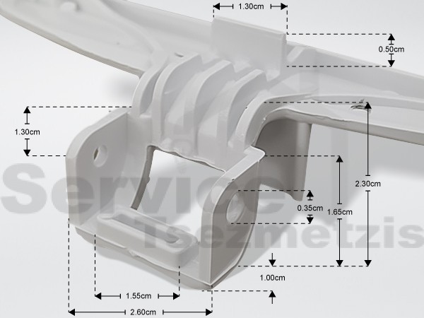 Gallery image 2 of ΚΛΕΙΣΤΡΟ ΠΛΥΝΤΗΡΙΟY ΡΟΥΧΩΝ SAMSUNG DC64-02852A
