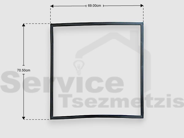 Gallery image 1 of ΓΝΗΣΙΟ ΛΑΣΤΙΧΟ ΠΟΡΤΑΣ ΚΑΤΑΨΥΞΗΣ ΨΥΓΕΙΟΥ SIEMENS BOSCH 00246099