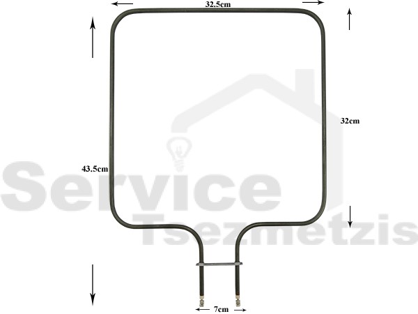 Gallery image 1 of ΑΝΤΙΣΤΑΣΗ ΚΟΥΖΙΝΑΣ AEG ZANUSSI ELECTROLUX KΑΤΩ 1000W 230V 8072470027