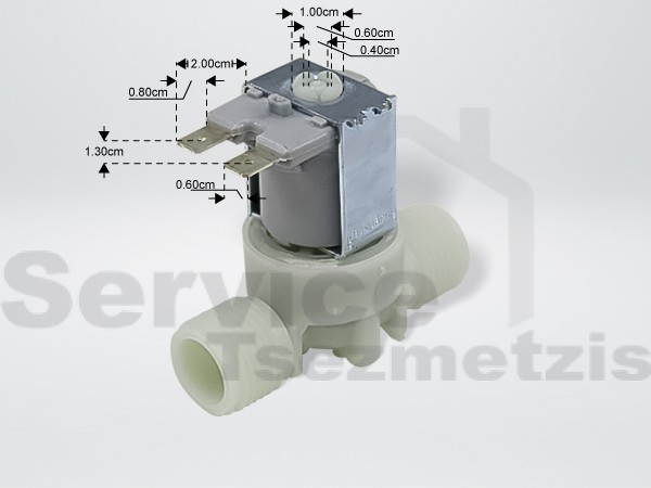 Gallery image 2 of ΒΑΛΒΙΔΑ ΠΛΥΝΤΗΡΙΟΥ ΡΟΥΧΩΝ 3/4'' 3/4'' 12V