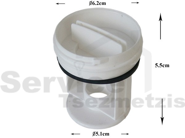 Gallery image 1 of ΦΙΛΤΡΟ ΠΛΥΝΤΗΡΙΟΥ ΡΟΥΧΩΝ SIEMENS 00182430