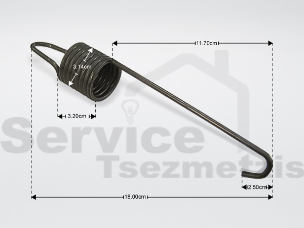 Gallery image 1 of ΕΛΑΤΗΡΙΟ ΚΑΔΟΥ ΠΛΥΝΤΗΡΙΟΥ ΡΟΥΧΩΝ WHIRLPOOL C00145754