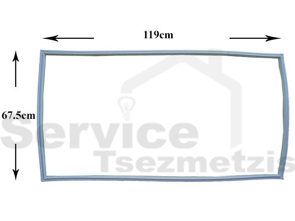 Gallery image 1 of ΛΑΣΤΙΧΟ ΠΟΡΤΑΣ ΣΥΝΤΗΡΗΣΗΣ ΨΥΓΕΙΟΥ SIEMENS BOSCH 00230699