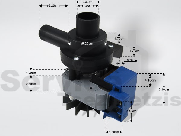 Gallery image 1 of ΑΝΤΛΙΑ ΠΛΥΝΤΗΡΙΟY ΡΟΥΧΩΝ INDESIT ARISTON C00035656