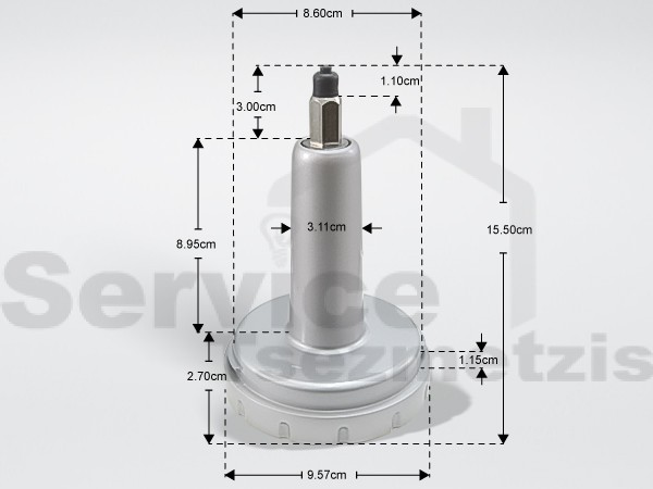 Gallery image 1 of ΑΞOΝΑΣ ΚΑΔΟΥ ΜΙΞΕΡ KENWOOD KW714245