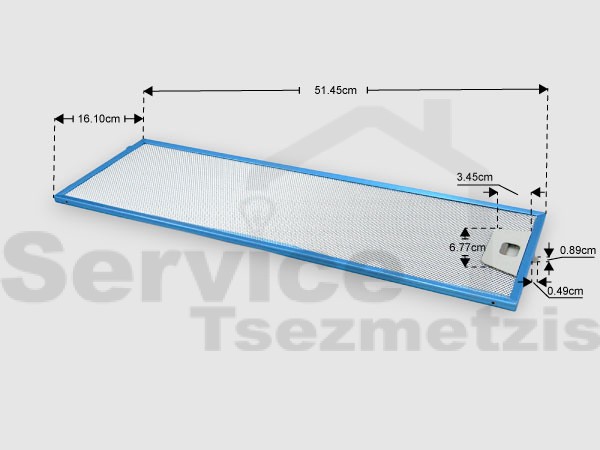 Gallery image 1 of ΓΝΗΣΙΟ ΜΕΤΑΛΛΙΚΟ ΦΙΛΤΡΟ ΑΠΟΡΡΟΦΗΤΗΡΑ BEKO 9197059811