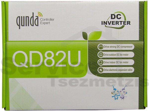 Gallery image 2 of ΠΛΑΚΕΤΑ ΚΛΙΜΑΤΙΣΤΙΚΟΥ INVERTER (ΕΞΩΤ.ΑΝΕΜ.DC&AC) QD82U