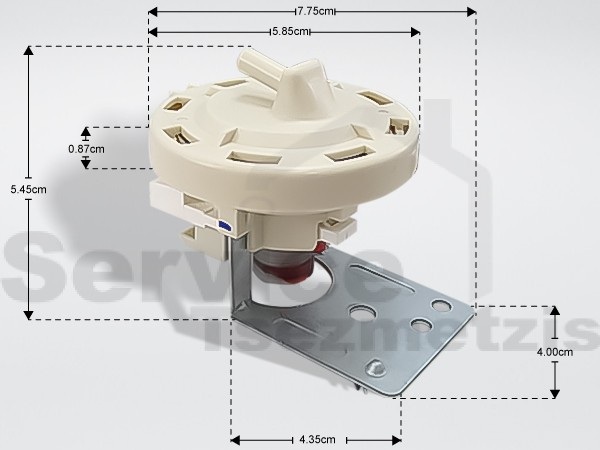 Gallery image 1 of ΠΡΕΣΟΣΤΑΤΗΣ ΠΛΥΝΤΗΡΙΟΥ ΡΟΥΧΩΝ BEKO 2819710500