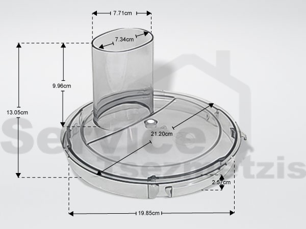 Gallery image 1 of ΓΝΗΣΙΟ KAΠAKI KANATAΣ ΖΥΜΗΣ KOYZINOMHXANHΣ BOSCH SIEMENS 641662
