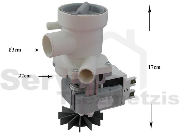 Gallery image 1 of ΑΝΤΛΙΑ ΠΛΥΝΤΗΡΙΟY ΡΟΥΧΩΝ SIEMENS 3 ΣΤΟΜΙΑ GRΕ6223 00140511