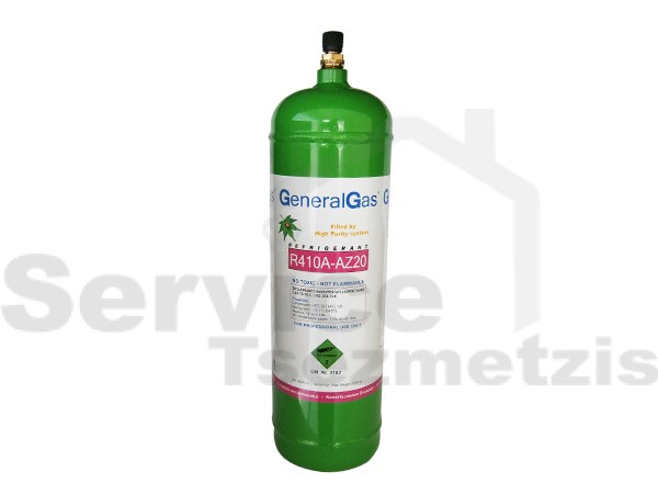 Gallery image 1 of ΨΥΚΤΙΚΟ ΥΓΡΟ R410A 2KG   Βάση νόμου της Ευρωπαϊκής Ένωσης 517/2014, με ισχύει από 1/01/2015 , η πώλη