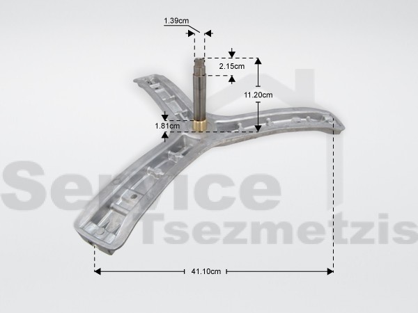 Gallery image 1 of ΑΞΟΝΑΣ ΤΥΜΠΑΝΟΥ  ΠΛΥΝΤΗΡΙΟΥ ΡΟΥΧΩΝ VESTEL 20785797