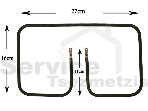 Gallery image 1 of ΑΝΤΙΣΤΑΣΗ ΤΟΣΤΙΕΡΑΣ PHILIPS KENWOOD 270X160 110V 900W