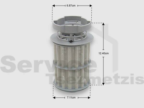 Gallery image 1 of ΦΙΛΤΡΟ ΚΑΔΟΥ ΠΛΥΝΤΗΡΙΟΥ ΠΙΑΤΩΝ PITSOS SIEMENS BOSCH NEFF GAGGENAU  00645038