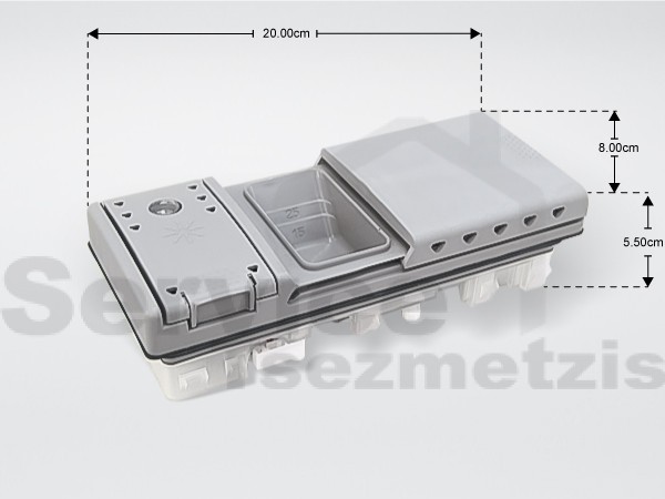 Gallery image 1 of ΣΑΠΟΥΝΟΘΗΚΗ ΠΛΥΝΤΗΡΙΟΥ ΠΙΑΤΩΝ CANDY SIEMENS 41900461