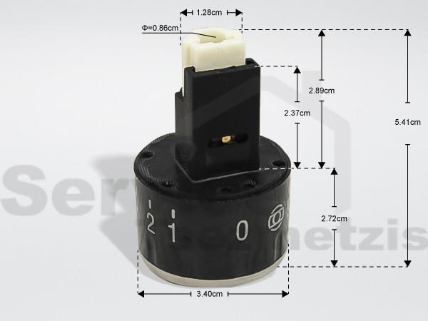 Gallery image 1 of ΚΟΥΜΠΙ ΕΣΤΙΑΣ SIEMENS-BOSCH 602905