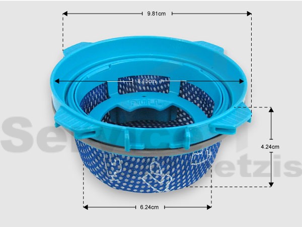Gallery image 1 of ΓΝΗΣΙΟ ΦΙΛΤΡΟ ΣΚΟΥΠΑΣ STICK SAMSUNG DJ97-02649C
