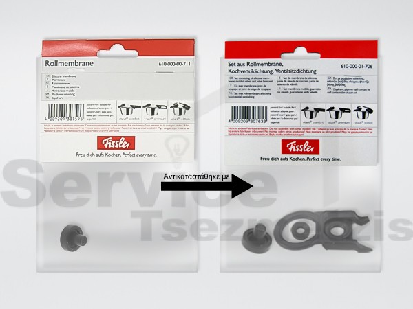Gallery image 1 of ΜΕΜΒΡΑΝΗ ΒΑΛΒΙΔΑΣ ΧΥΤΡΑΣ FISSLER PREMIUM 6100000711