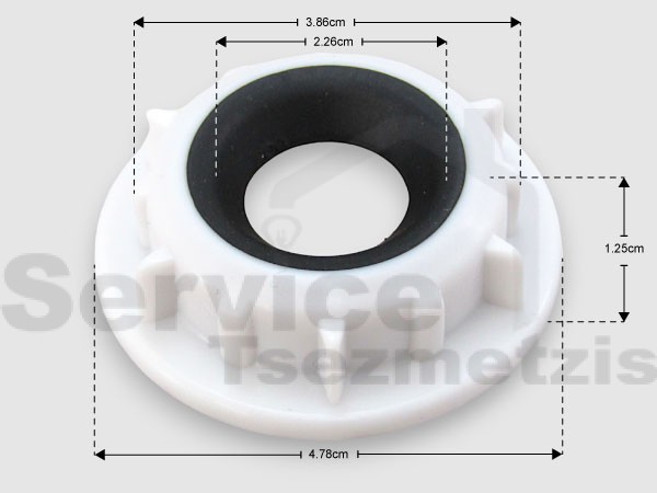 Gallery image 1 of ΠΑΞΙΜΑΔΙ ΠΛΑΣΤΙΚΟ ΠΛ.ΠΙΑΤΩΝ WHIRLPOOL 480140101488