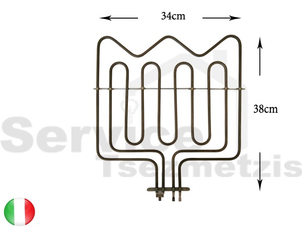 Gallery image 1 of ΑΝΤΙΣΤΑΣΗ ΚΟΥΖΙΝΑΣ ΑΝΩ ARCELIK BEKO 2300W