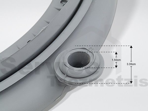 Gallery image 2 of ΛΑΣΤΙΧΟ ΠΟΡΤΑΣ ΠΛΥΝΤΗΡΙΟΥ ΡΟΥΧΩΝ ARDO INDESIT WHIRLPOOL C00377824