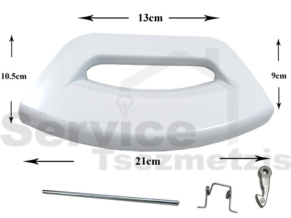 Gallery image 1 of ΚΛΕΙΣΤΡΟ ΠΛΥΝΤΗΡΙΟΥ ΡΟΥΧΩΝ ΛΕΥΚΟ ARISTON INDESIT HOT-POINT 287785