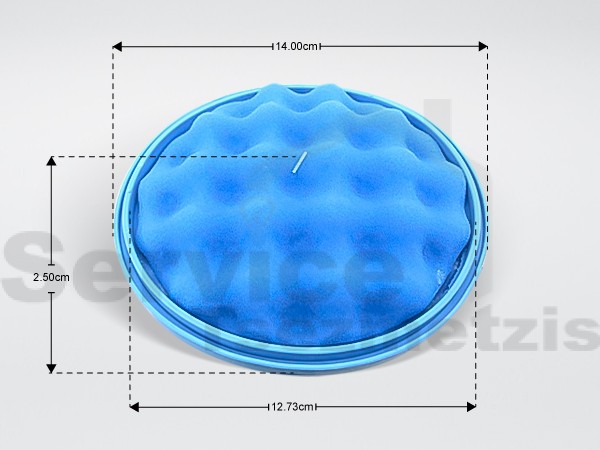 Gallery image 1 of ΦΙΛΤΡΟ ΣΚΟΥΠΑΣ SAMSUNG HEPA DJ63-01285A
