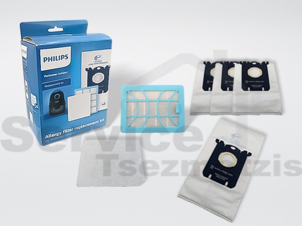 Gallery image 1 of ΦΙΛΤΡΟ ΣΚΟΥΠΑΣ PHILIPS SET HEPA FC8074