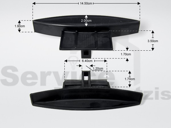 Gallery image 2 of ΚΛΕΙΣΤΡΟ ΠΛΥΝΤΗΡΙΟΥ ΡΟΥΧΩΝ ARISTON INDESIT 372859