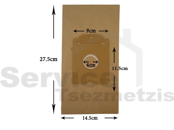 Gallery image 1 of ΣΑΚΟΥΛΑ ΣΚΟΥΠΑΣ SIEMENS BOSCH TYPE K SET 5 ΤΕΜ + 2 ΦΙΛΤΡΑ