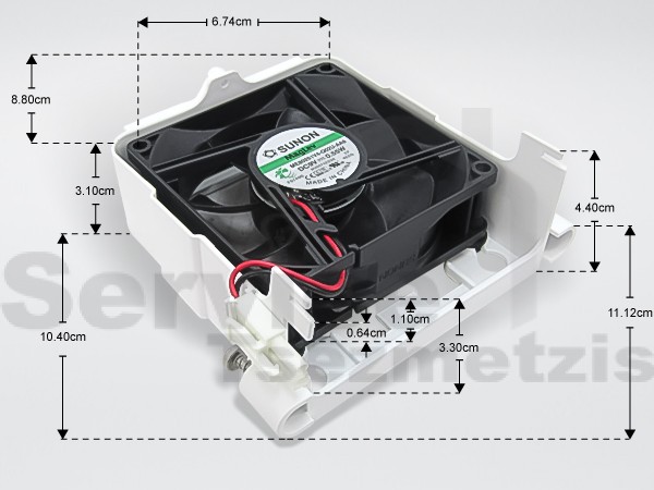 Gallery image 1 of ΑΝΕΜΙΣΤΗΡΑΣ ΨΥΓΕΙΟΥ BΟSCH SIEMENS 758096