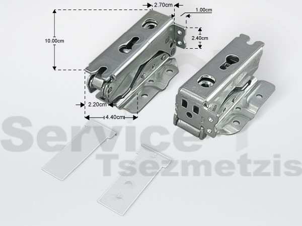 Gallery image 1 of ΜΕΝΤΕΣΕΣ ΕΝΤΟΙΧΙΣΜΟΥ ΨΥΓΕΙΟΥ ΣΕΤ AEG ZANUSSI 4055504197