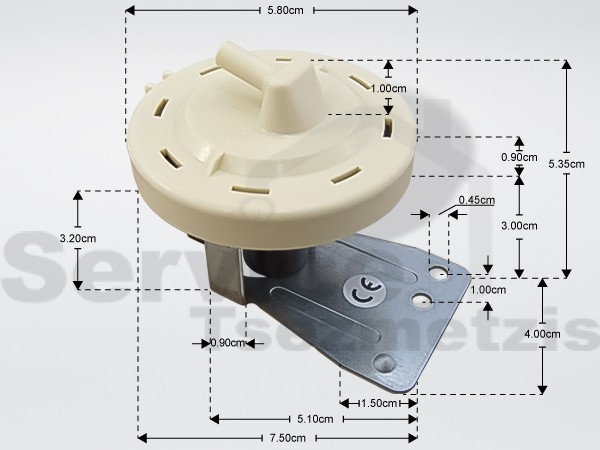Gallery image 1 of ΠΡΕΣΟΣΤΑΤΗΣ ΠΛΥΝΤΗΡΙΟY ΡΟΥΧΩΝ LG 6601ER1006X