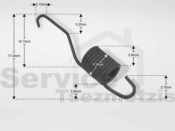 Gallery image 1 of ΕΛΑΤΗΡΙΑ ΚΑΔΟΥ ΠΛΥΝΤΗΡΙΟΥ ΡΟΥΧΩΝ WHIRLPOOL C00287762