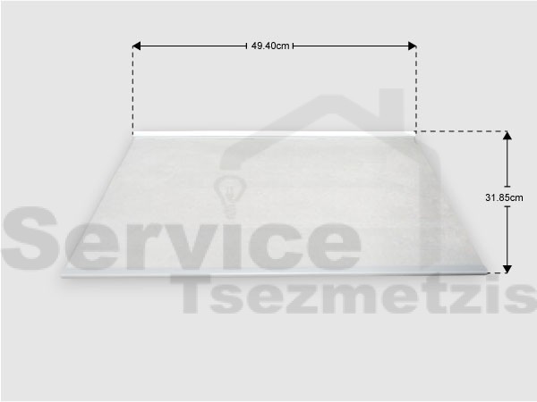 Gallery image 1 of ΓΝΗΣΙΟ ΓΥΑΛΙΝΟ ΡΑΦΙ ΣΥΝΤΗΡΗΣΗΣ  ΨΥΓΕΙΟΥ WHIRLPOOL 480132101134