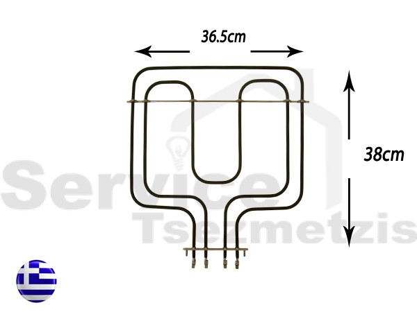 Gallery image 1 of ΑΝΤΙΣΤΑΣΗ ΚΟΥΖΙΝΑΣ ΑΝΩ TEBA 2800W