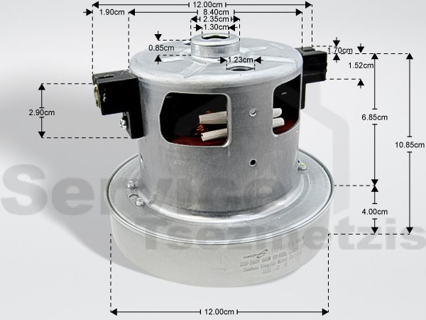 Gallery image 1 of ΜΟΤΕΡ ΣΚΟΥΠΑΣ ROWENTA SILENS FORCE V1J-PE18-L RS-2230001488