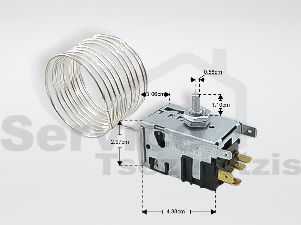 Gallery image 1 of ΘΕΡΜΟΣΤΑΤΗΣ ΨΥΓΕΙΟΥ VESTEL K59-L1827