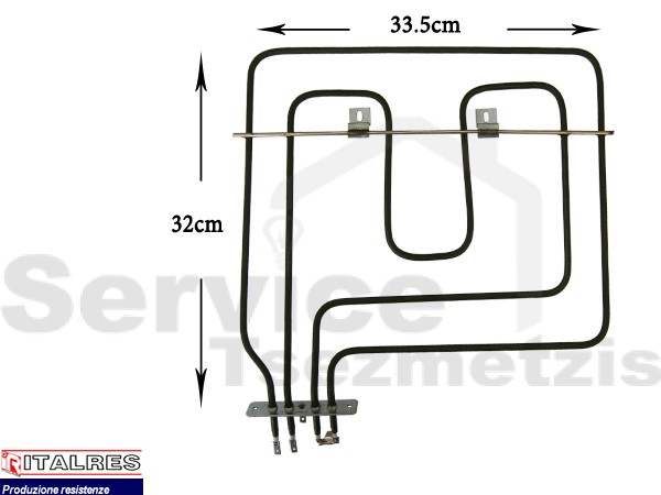Gallery image 1 of ΑΝΤΙΣΤΑΣΗ ΚΟΥΖΙΝΑΣ ΑΝΩ ARCELIK BEKO ΛΟΞΗ 1100W 262900064