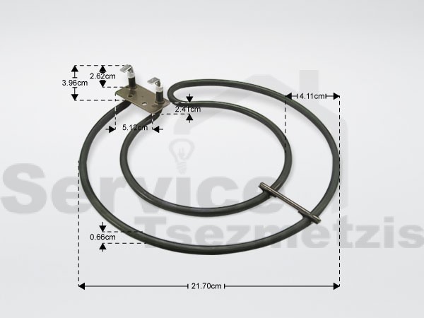 Gallery image 1 of ΑΝΤΙΣΤΑΣΗ ΦΡΙΤΕΖΑΣ DELONGHI 1000W 5112510321