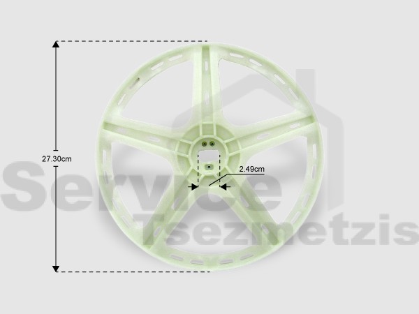 Gallery image 1 of ΤΡΟΧΑΛΙA ΠΛΥΝΤΗΡΙΟY ΡΟΥΧΩΝ ZANUSSI 50298249009
