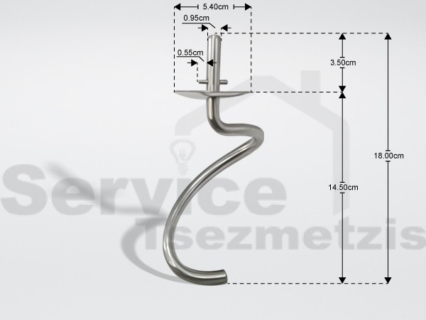 Gallery image 1 of ΓΑΝΤΖΟΣ ΜΙΞΕΡ KENWOOD KW716718