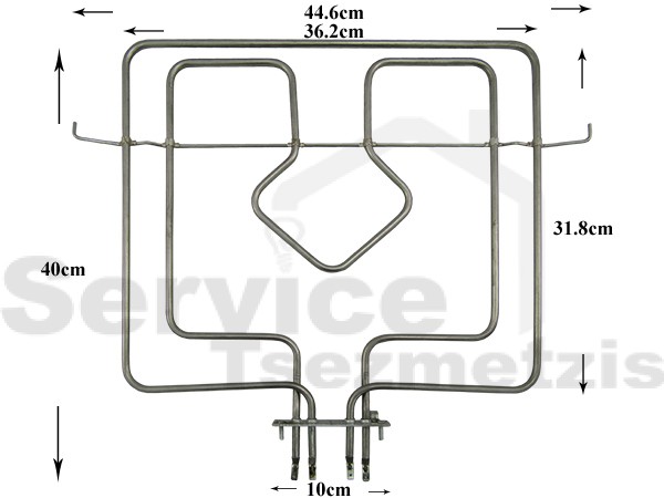 Gallery image 1 of ΑΝΤΙΣΤΑΣΗ ΑΝΩ ΚΟΥΖΙΝΑΣ GORENJE KOERTING 2600W 230V 229267