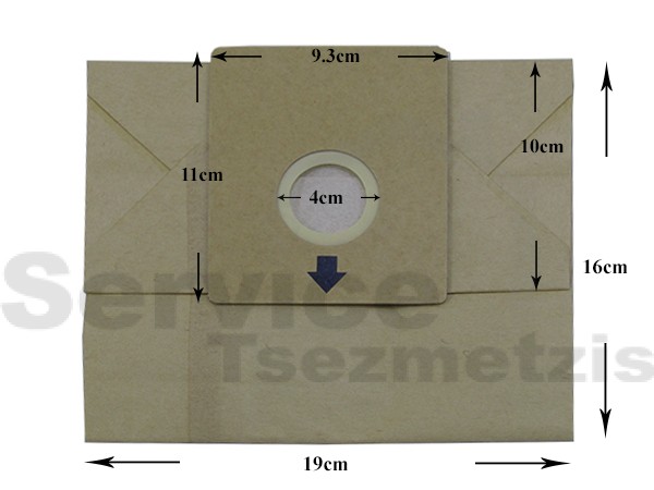 Gallery image 1 of ΣΑΚΟΥΛΑ ΣΚΟΥΠΑΣ HUMAN ZW1200-202 SET 5 ΤΕΜ + 2 ΦΙΛΤΡΑ