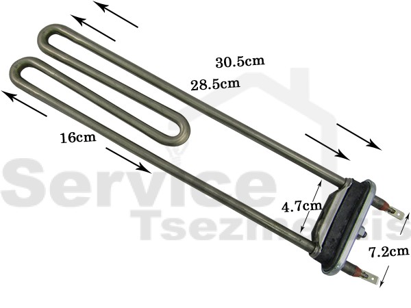 Gallery image 1 of ΑΝΤΙΣΤΑΣΗ ΠΛΥΝΤΗΡΙΟY ΡΟΥΧΩΝ  SIEMENS 2500W 230V 00086310