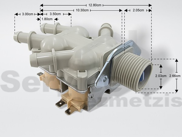 Gallery image 1 of ΒΑΛΒΙΔΑ ΠΛΥΝΤΗΡΙΟΥ ΡΟΥΧΩΝ ΙV 220-240V 50/60Hz ΕΥΘΕΙΑ LG 5221ER1002F